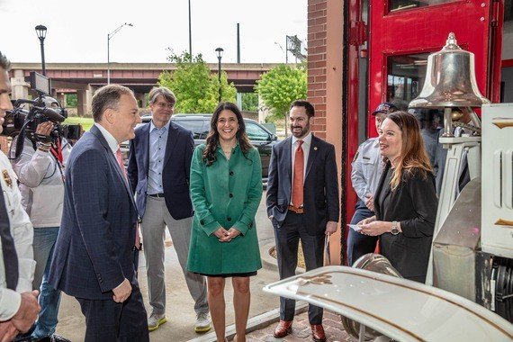 Administrator Zeldin tours areas in Oklahoma City with U.S. Congresswoman Stephanie Bice (R-OK-05), EPA Region 6 Administrator Scott Mason, and officials from the Oklahoma Department of Environmental Quality