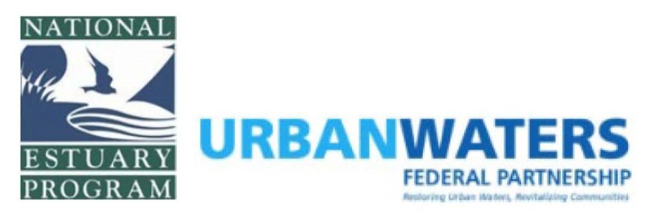 Logos for the National Estuary Program and Urban Waters Federal Partnership
