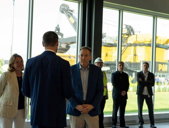 Administrator Zeldin visited Komatsu’s South Harbor factory, a former Superfund site, where some of the world’s largest and most efficient mining equipment and heavy machinery is now being built.