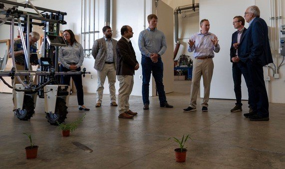 Administrator Zeldin traveled to Brookings, South Dakota, on Saturday, August 30, to tour the Raven Precision Agriculture Center at South Dakota State University (SDSU).