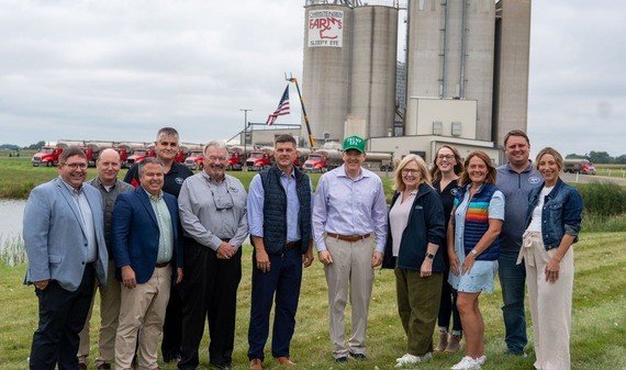Administrator Zeldin toured Christensen Farms facilities in Sleepy Eye, Minnesota.