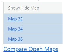 Compare open maps