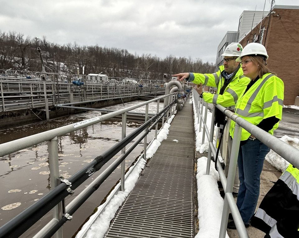 EPA tours a wastewater plant in PA
