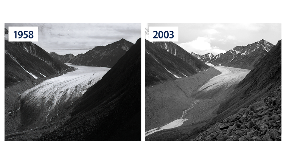 Indicators Slide - Shrinking Glaciers