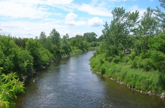 A river