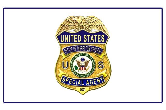EPA OIG Special Agent Badge