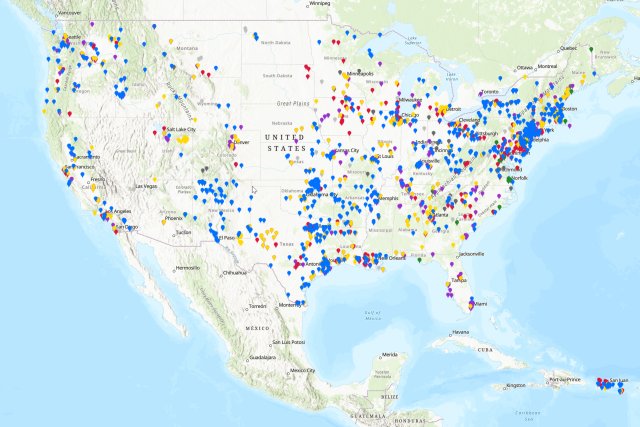 Enforcement Case Map