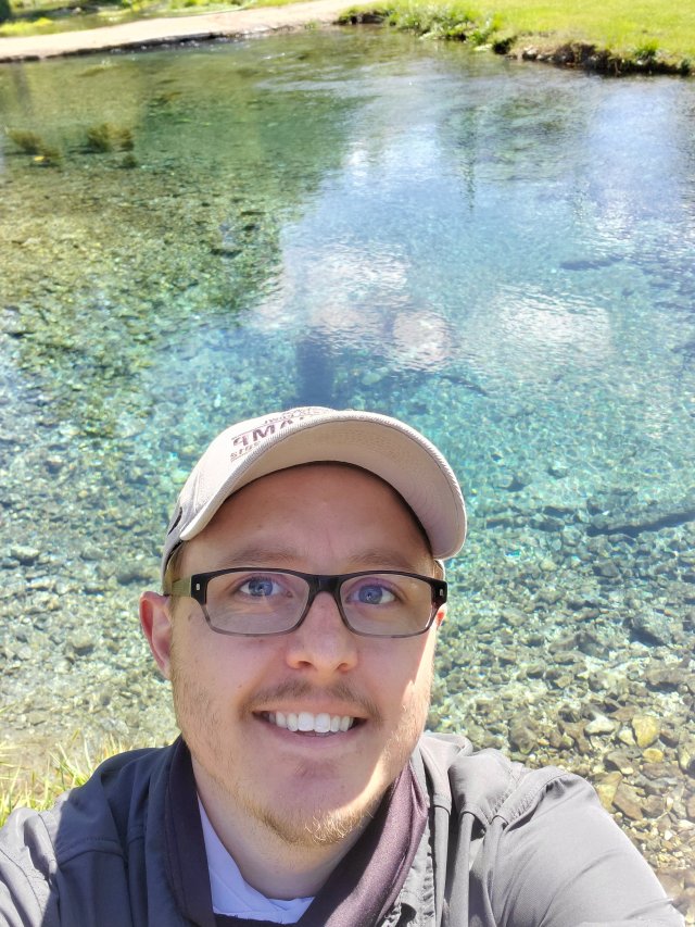 Jon smiling for the camera!