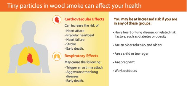how smoke can affect heart and lung health