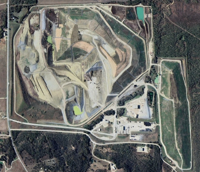 Itasca Landfill Facility Layout