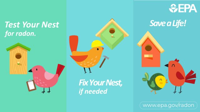 Test Your Nest for Radon, Fix Your Next if Needed, Save a Life