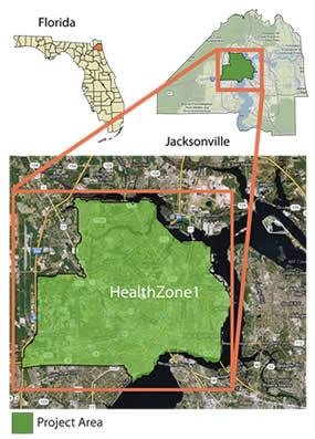 Map of Health Zone 1