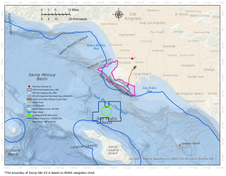 Disposal Site 2: Map of Santa Monica Basin