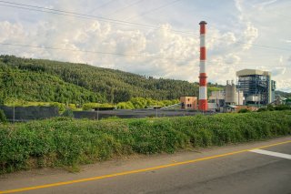 Coal-powered power plant in Colombia