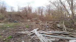 Debris at Ferrous Site (Courtesy of the City of Lawrence, Mass.)
