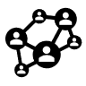 Icon of a network 