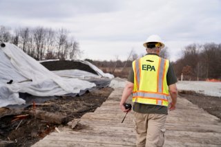EPA's OSC on site following the East Palestine, Ohio train derailment
