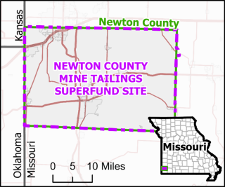 Map of site boundary