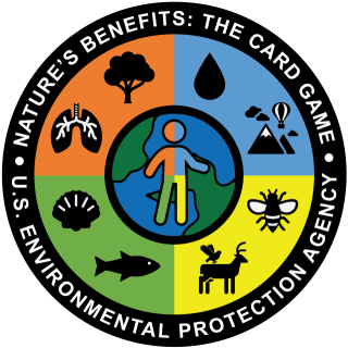 Logo for the EPA Nature's Benefits card game