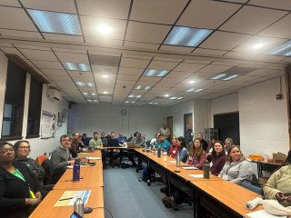 After an engaging week of collaboration, participants came together to share their take aways, the information they learned from the visit, and discussed how to continue the conversations and collaborations going forward.