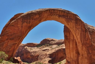 Natural arch in Arizona