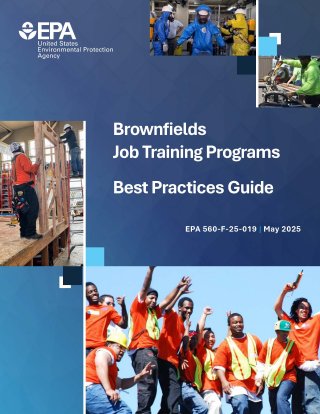 Cover for the Brownfields Job Training Programs Best Practices Guide