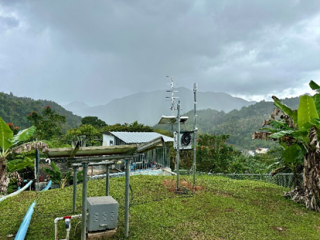 View from a site where EPA researchers are testing water infrastructure improvements