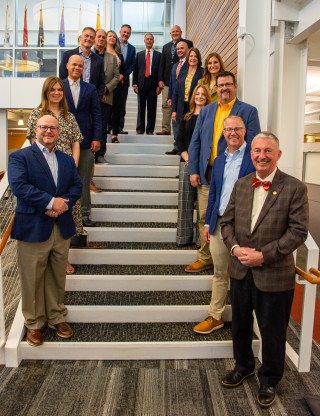 EPA Region 7 Administrator Jim Macy (front right) hosts agribusiness and cooperative associations at the Regional Office on June 18, 2025. 