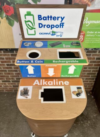 battery drop off bin