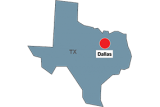 Dallas office map