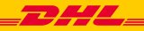 This is the company logo for DHL