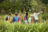 Kids playing outdoors